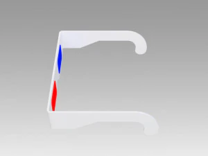 paper 3d glasses 3D Model