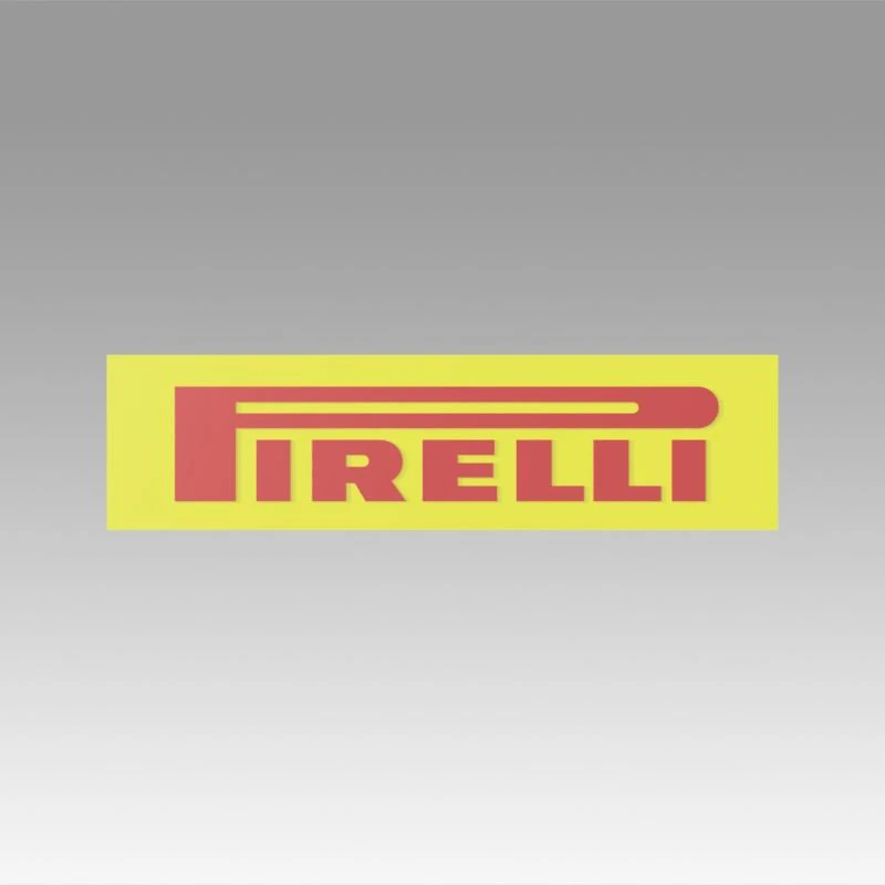 pirelli logo 3D Model .c4d .max .obj .3ds .fbx .stl .blend 