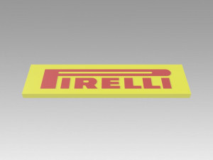 pirelli logo 3D Модель