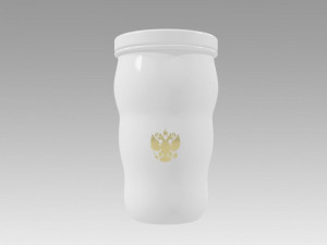 putin thermos mug 3D 模型