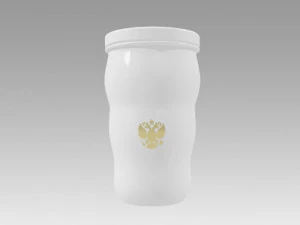 putin thermos mug 3D Model
