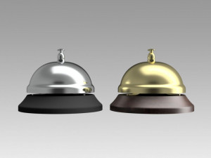 reception bell 3D Модель