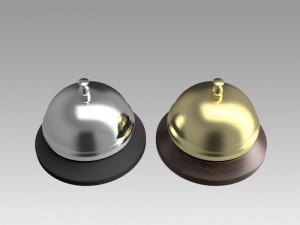 reception bell 3D Модель