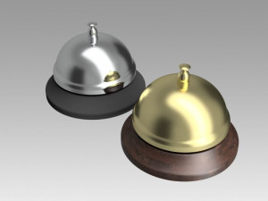 reception bell 3D Модель