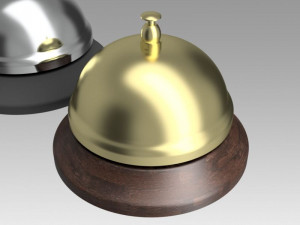 reception bell 3D Модель