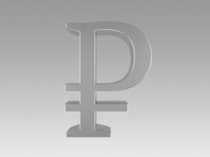 ruble Modèle 3D