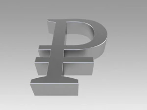 ruble 3D Model