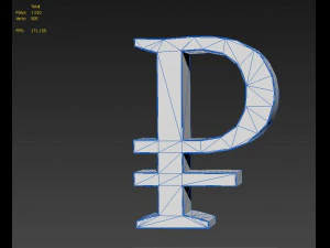 ruble 3D Model