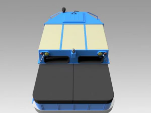 screw terrain vehicle zil-2906 3D Model