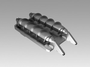 screw track kit Model 3D