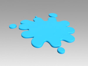 splash Model 3D