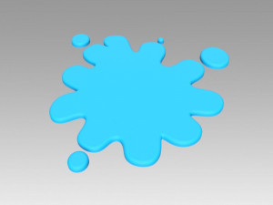 splash Model 3D