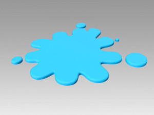 splash Model 3D