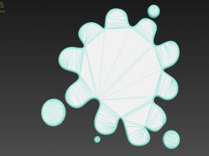 splash Model 3D