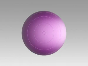 스위스 공 3D 모델