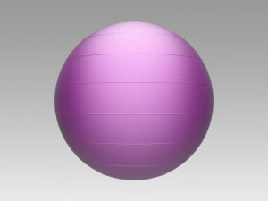 스위스 공 3D 모델