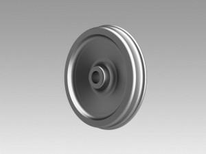 train wheel 3D Model