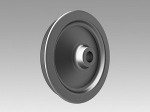 train wheel 3D Model