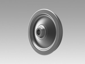 train wheel 3D Model