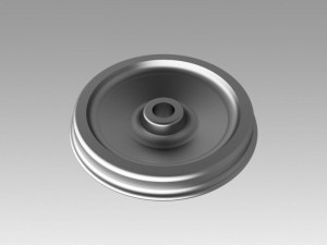 train wheel 3D Model