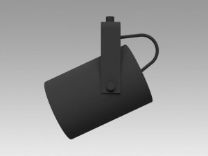 tv studio spotlight Model 3D