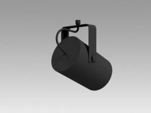 tv studio spotlight 3D Model