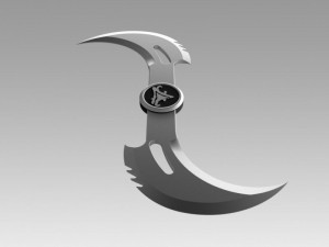 twisting sword from blade movie 3Dモデル