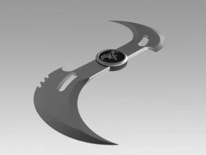 twisting sword from blade movie 3D Model