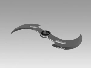 twisting sword from blade movie 3D Model