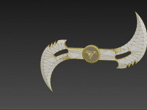 twisting sword from blade movie 3Dモデル