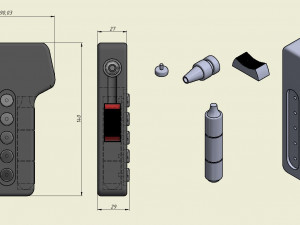 star wars rebels sabine paint sprayer Modelo de Impressão 3D