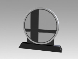 smash coin trophy 3D Print Model