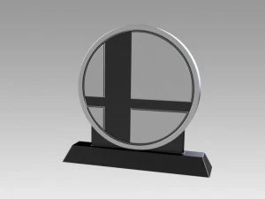 aplastar el trofeo de la moneda Modelo de impresión 3D