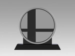 smash coin trophy 3D Print Model