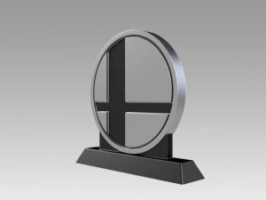 smash coin trophy 3D Print Model