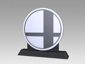 smash coin trophy 3D Print Model
