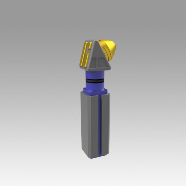 hypospray from startrek voyager 3D 프린트 모델 .c4d .max .obj .3ds .fbx .stl .blend 