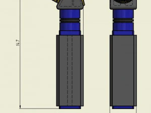 hypospray from startrek voyager 3D Print Model