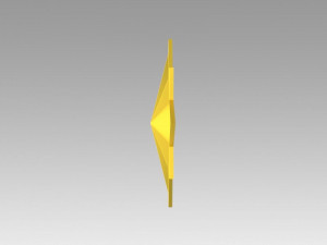 captain marvel emblem 3Dプリントモデル