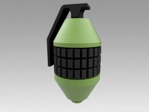 폴아웃 3 수류탄 3D 프린트 키트 3D 프린트 모델