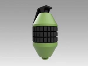 fallout 3 hand grenade 3d printed kit 3D Print Model