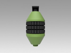 fallout 3 hand grenade 3d printed kit Modèles 3D en vedette