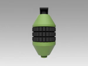 fallout 3 hand grenade 3d printed kit 3D Print Model