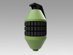 fallout 3 hand grenade 3d printed kit 3D Print Model