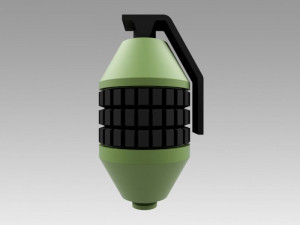 fallout 3 hand grenade 3d printed kit Modèles 3D en vedette