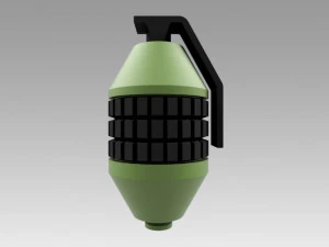 fallout 3 hand grenade 3d printed kit 3D Print Model