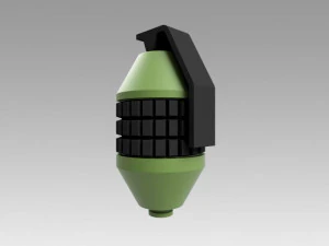 fallout 3 hand grenade 3d printed kit 3D Print Model
