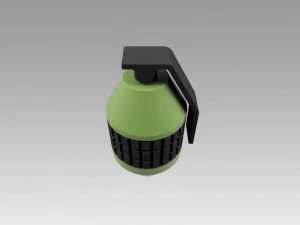 fallout 3 hand grenade 3d printed kit 3D Print Model