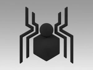 spiderman homecoming chest logo 3D Model