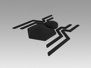 spiderman homecoming chest logo 3D मॉडल